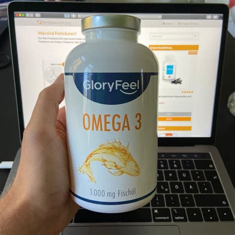 gloryfeel omega 3 test|omega 3 intake.